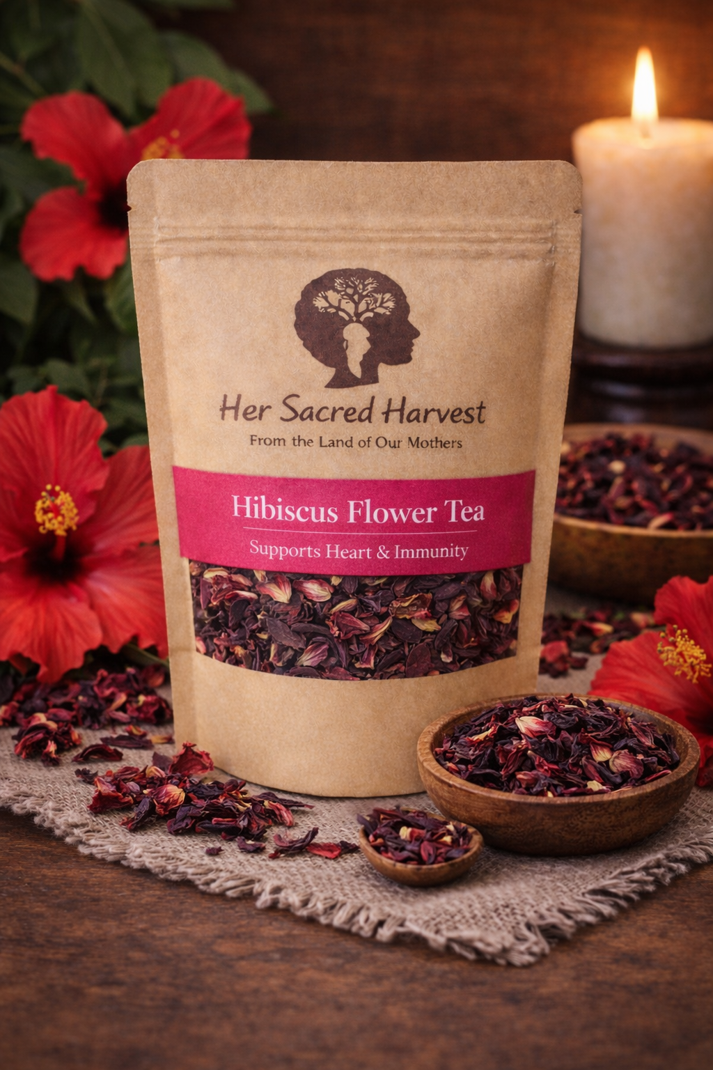 Hibiscus Flower Tea